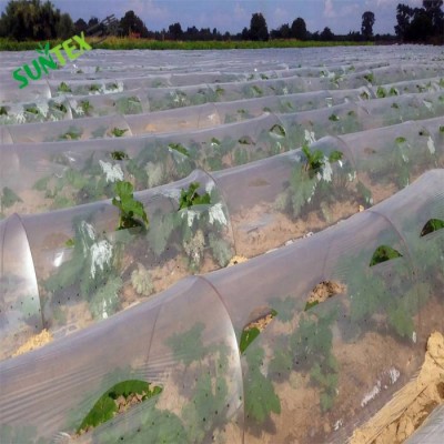 Row Cover Clear 30 Micron 40 Micron 50 Micron Poly Film,Frost Protection Agriculture Film For Low Tunnel