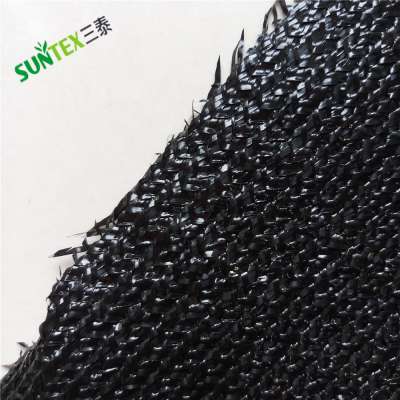 100gsm black car sun shade net greenhouse, plastic hdpe black sun shade mesh sheet in vietnam 6m width