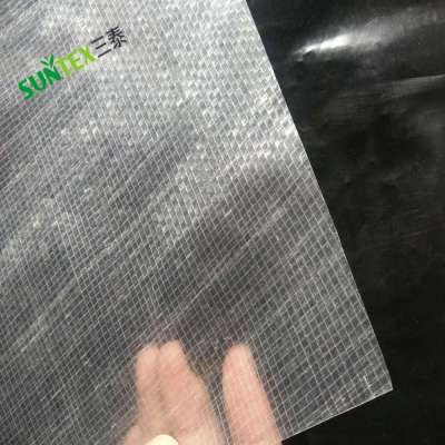 Transparent woven hdpe cherry fruit cover/reinforced Polyethylene sheet cover/rain cover plastic film in large size