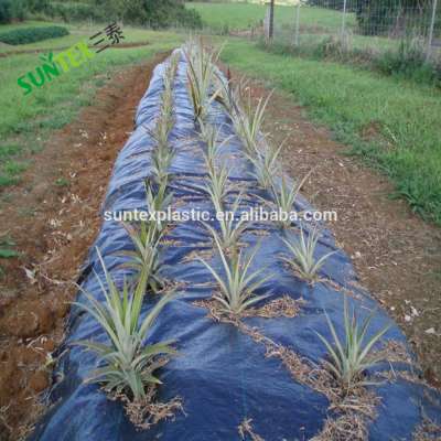 100GSM 4m width PP woven weed control mat,garden ground cover black weed barrier fabric,agricultural plastic trees anti weed mat