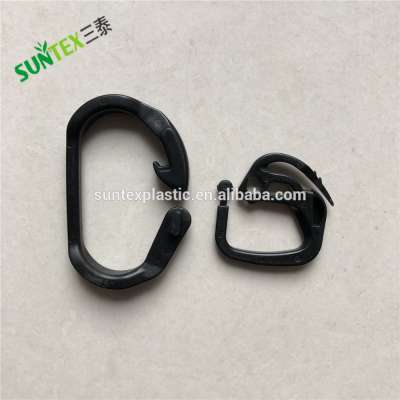 Black Plastic Shade Cloth Clips,Plastic Cherry Cover Clamp,Reusable Black Butterfly Clips