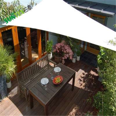 HDPE with uv protection triangle waterproof sun shade sail cloth