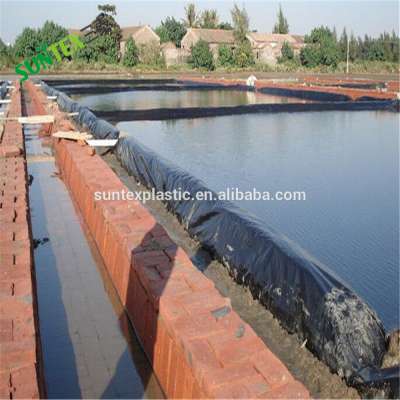 china factory supply 350g impermeable membrane for fish pond liner/black stong strength tank liner