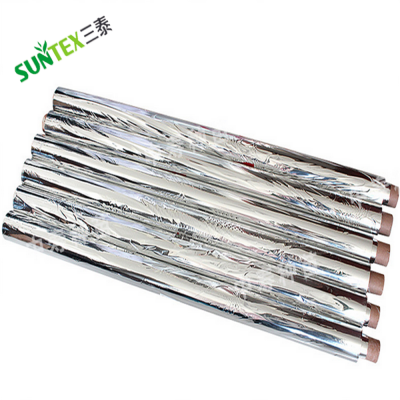 15 micron Aluminum Mylar Film Pe Mylar Sheets Film, silver reflective sheeting film roll